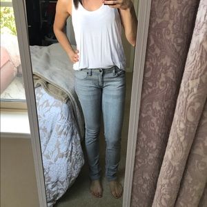 Jimmy’z Gray Skinny Jeans Low Rise